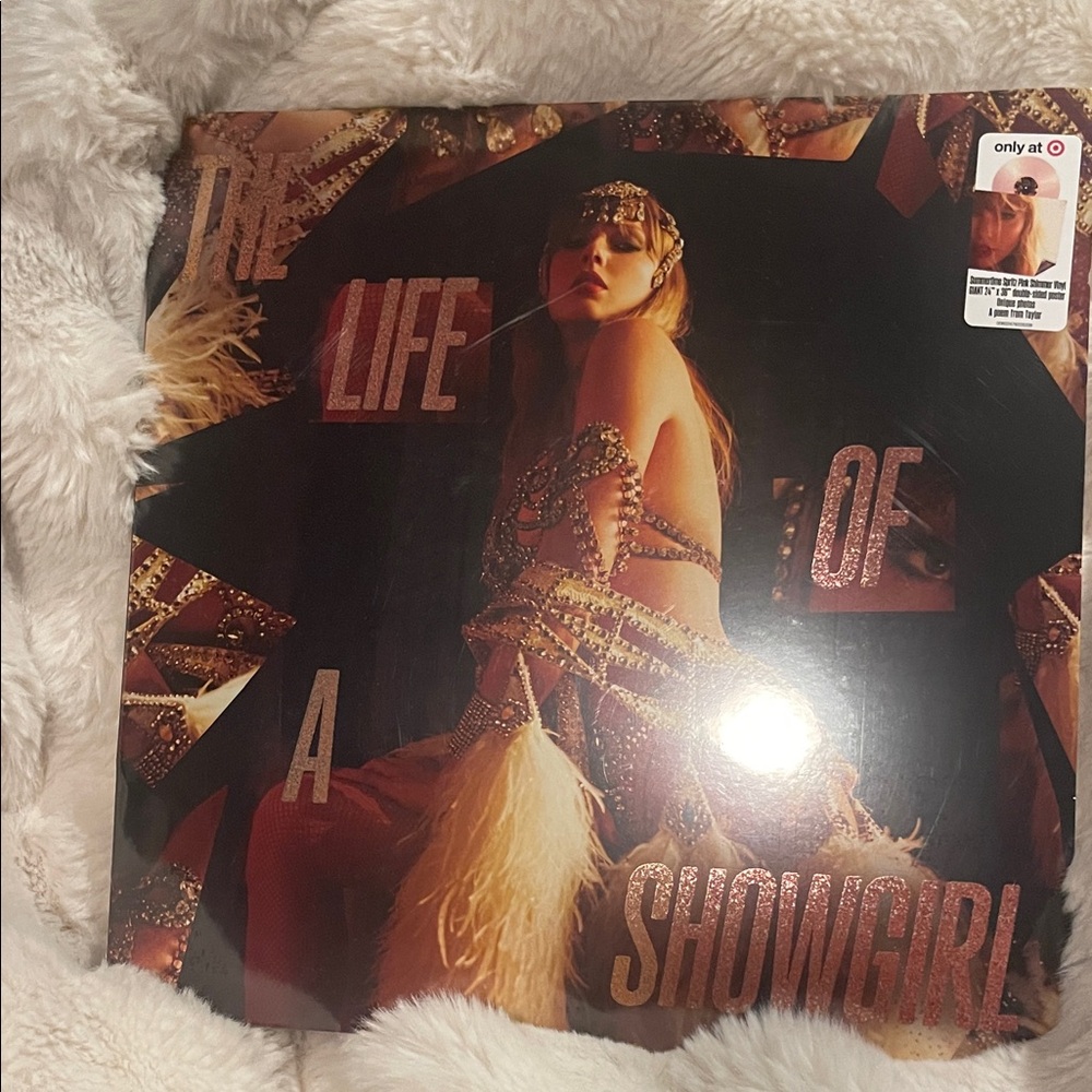 Taylor Swift Vinyl Record - Black and Gold